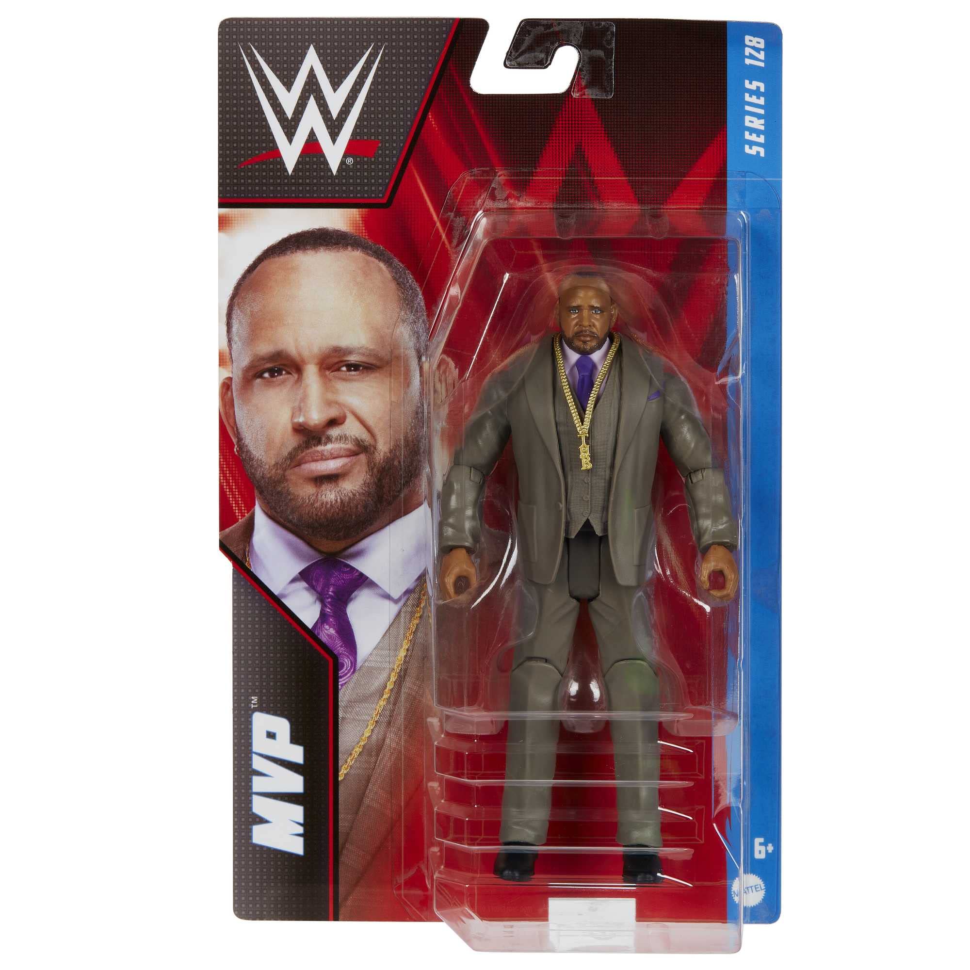 Foto 6 pulgar | Figura de Acción WWE Basic Mvp Posable de 15 cm  Coleccionable - Venta Internacional