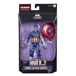 Foto 2 | FiguraAvengers Marvel Legends Zombie Captain America - Venta Internacional