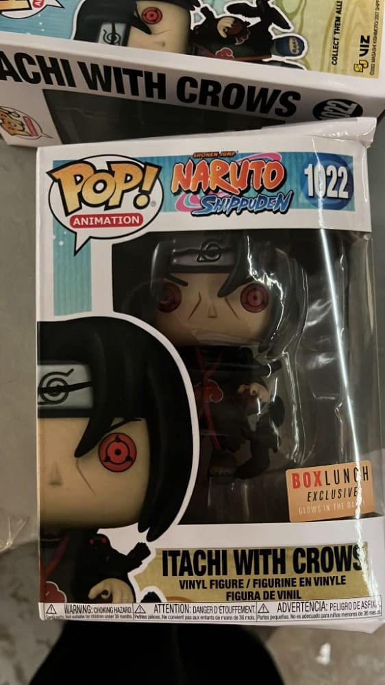 Foto 4 pulgar | Funko Pop! Animación: Naruto Shippuden Itachi Con Cuervos - Venta Internacional