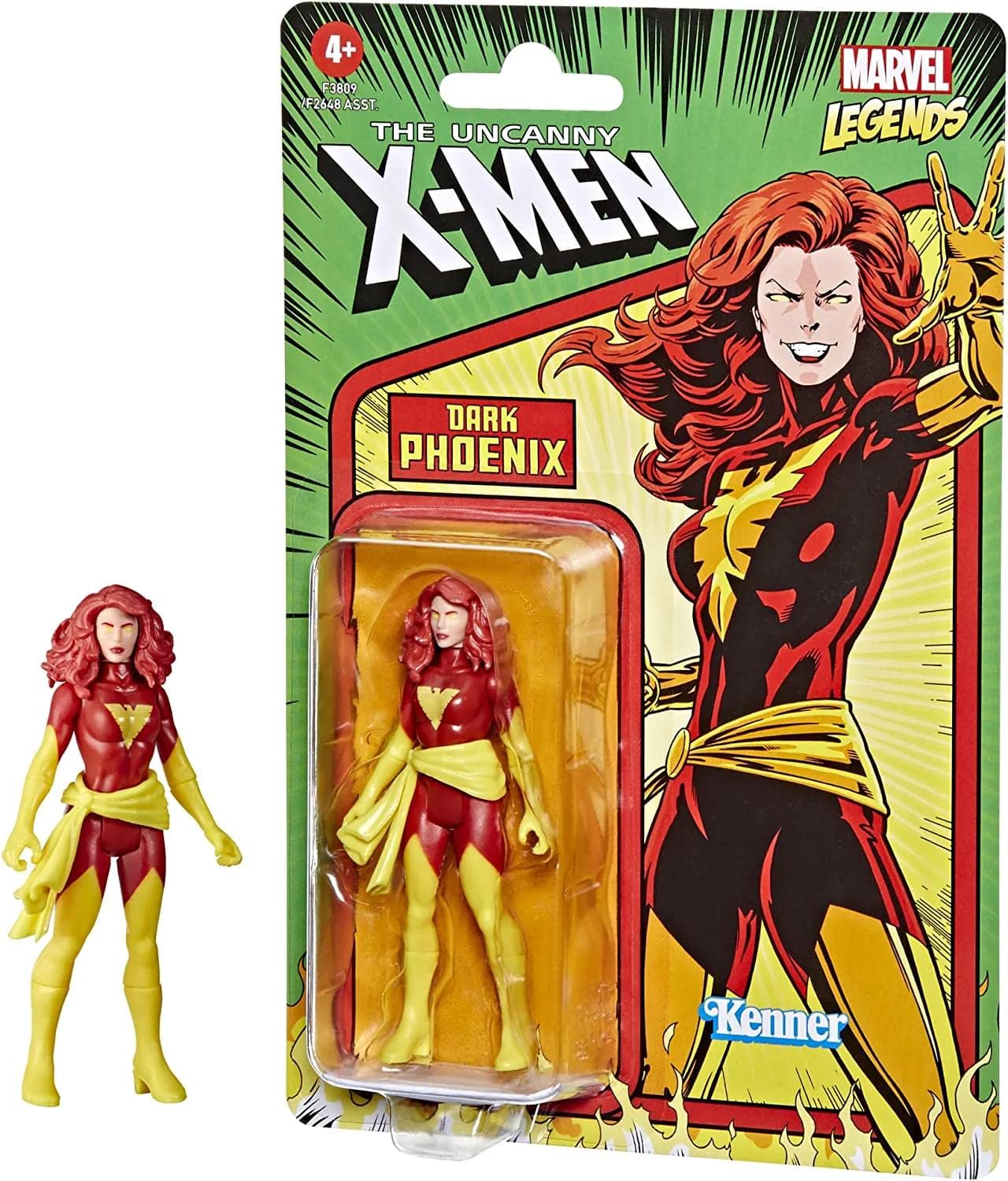 Foto 3 pulgar | Figura de Acción Marvel Legends Series Retro 375 Dark Phoenix - Venta Internacional