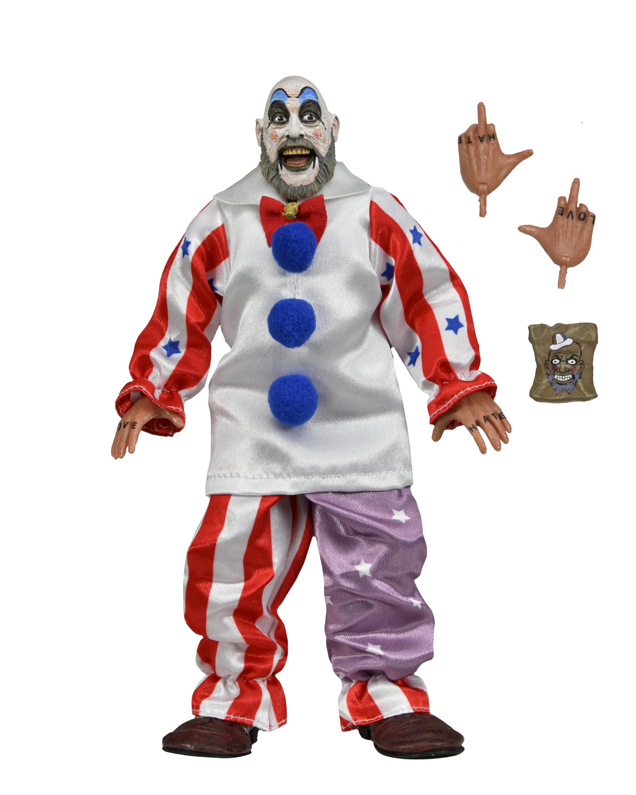 Foto 2 pulgar | Figura De Acción Neca Captain Spaulding House Of 1000 Corpses - Venta Internacional.