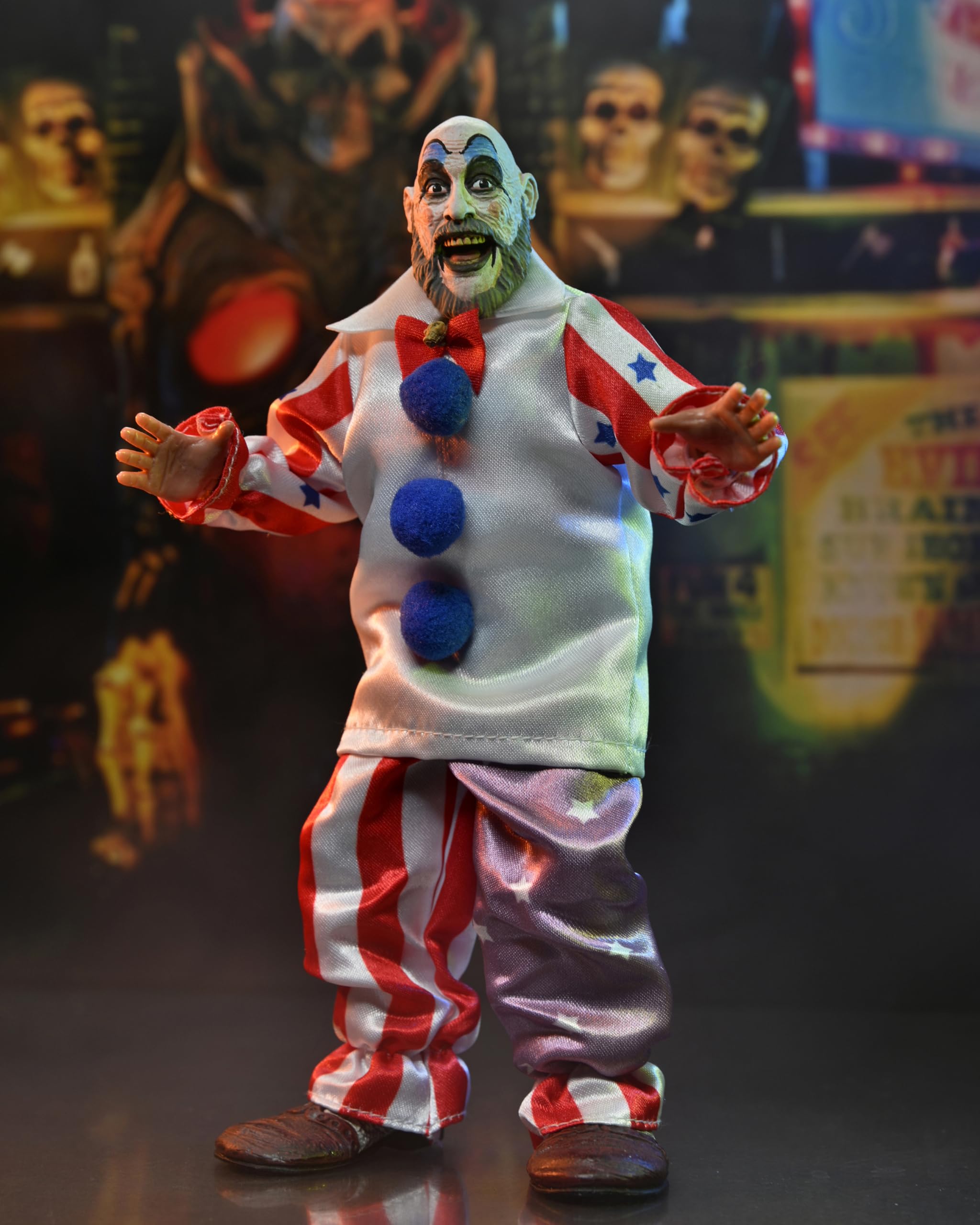 Foto 5 pulgar | Figura De Acción Neca Captain Spaulding House Of 1000 Corpses - Venta Internacional.