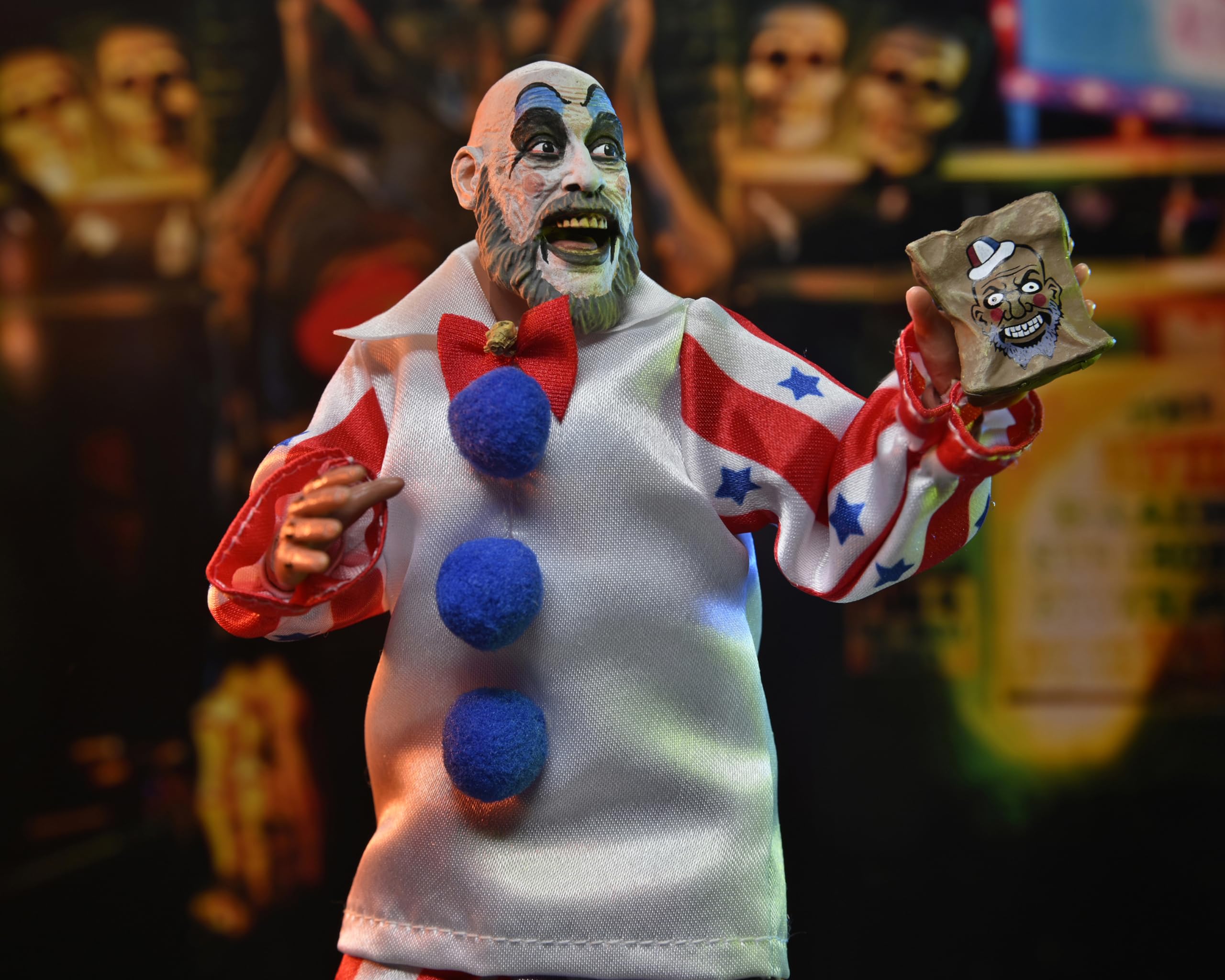 Foto 6 pulgar | Figura De Acción Neca Captain Spaulding House Of 1000 Corpses - Venta Internacional.