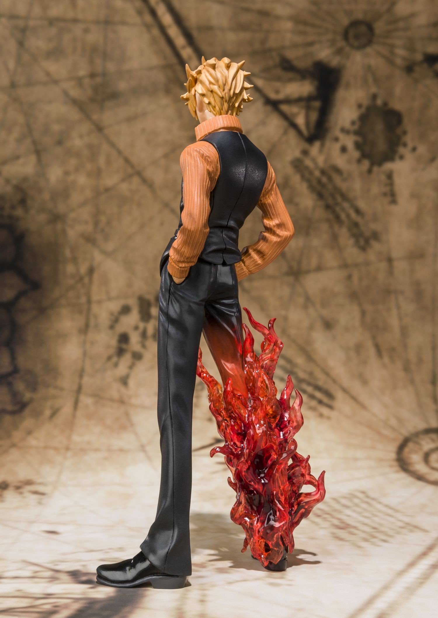 Foto 4 pulgar | Figura de Acción Bandai Tamashii Nations Sanji Battle Ver. Una Pieza - Venta Internacional
