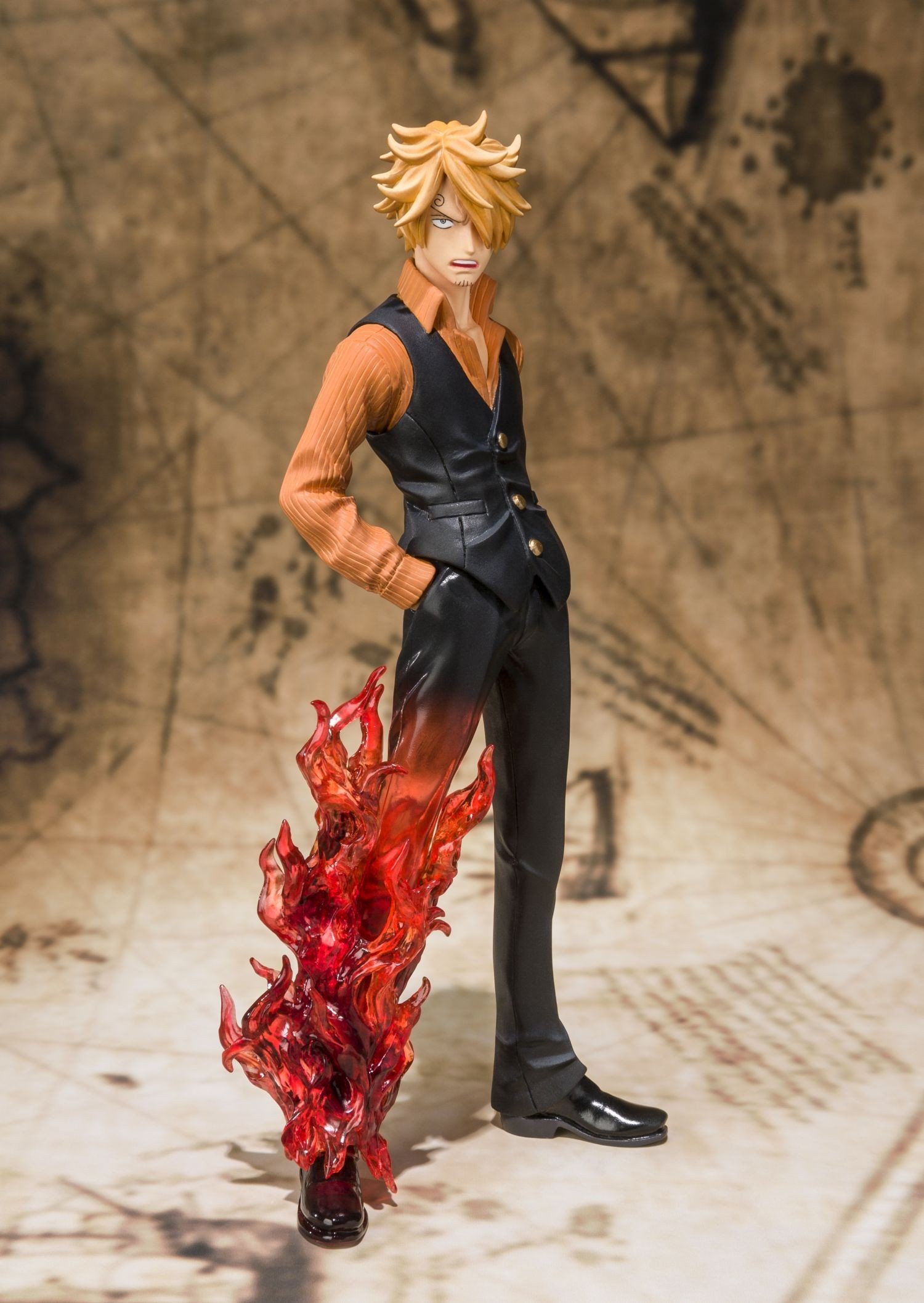 Foto 5 pulgar | Figura de Acción Bandai Tamashii Nations Sanji Battle Ver. Una Pieza - Venta Internacional