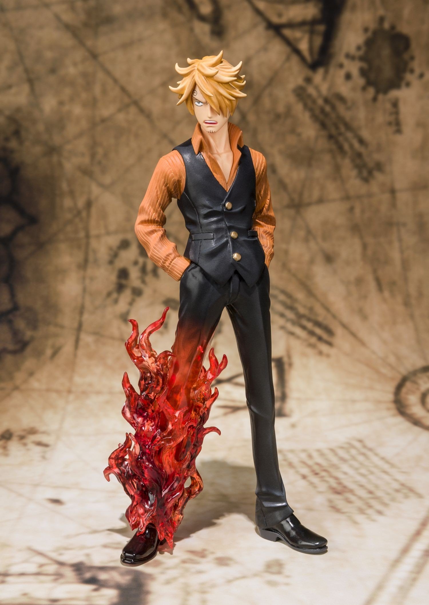 Foto 6 pulgar | Figura de Acción Bandai Tamashii Nations Sanji Battle Ver. Una Pieza - Venta Internacional