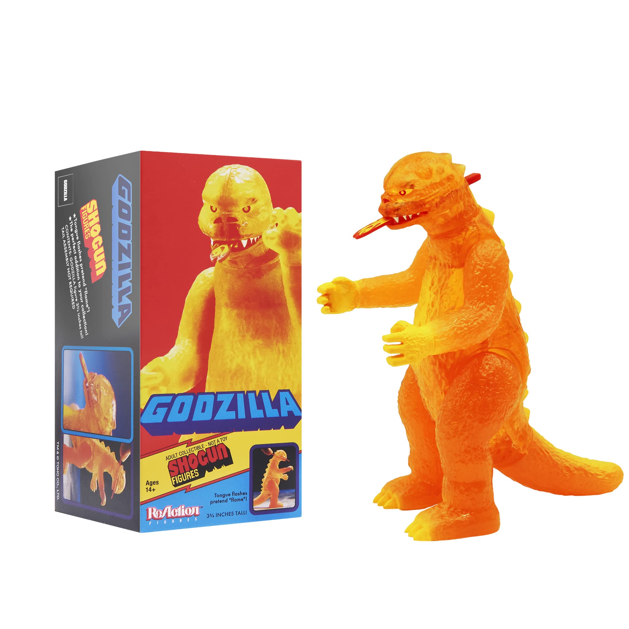 Foto 5 pulgar | Figura de Acción Super7 Shogun Godzilla de 3.75 Pulgadas con Accesorio - Venta Internacional