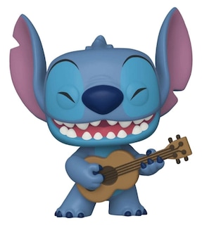 Foto 3 | Figura Funko Pop! Disney Lilo & Stitch Stitch con Ukelele - Venta Internacional