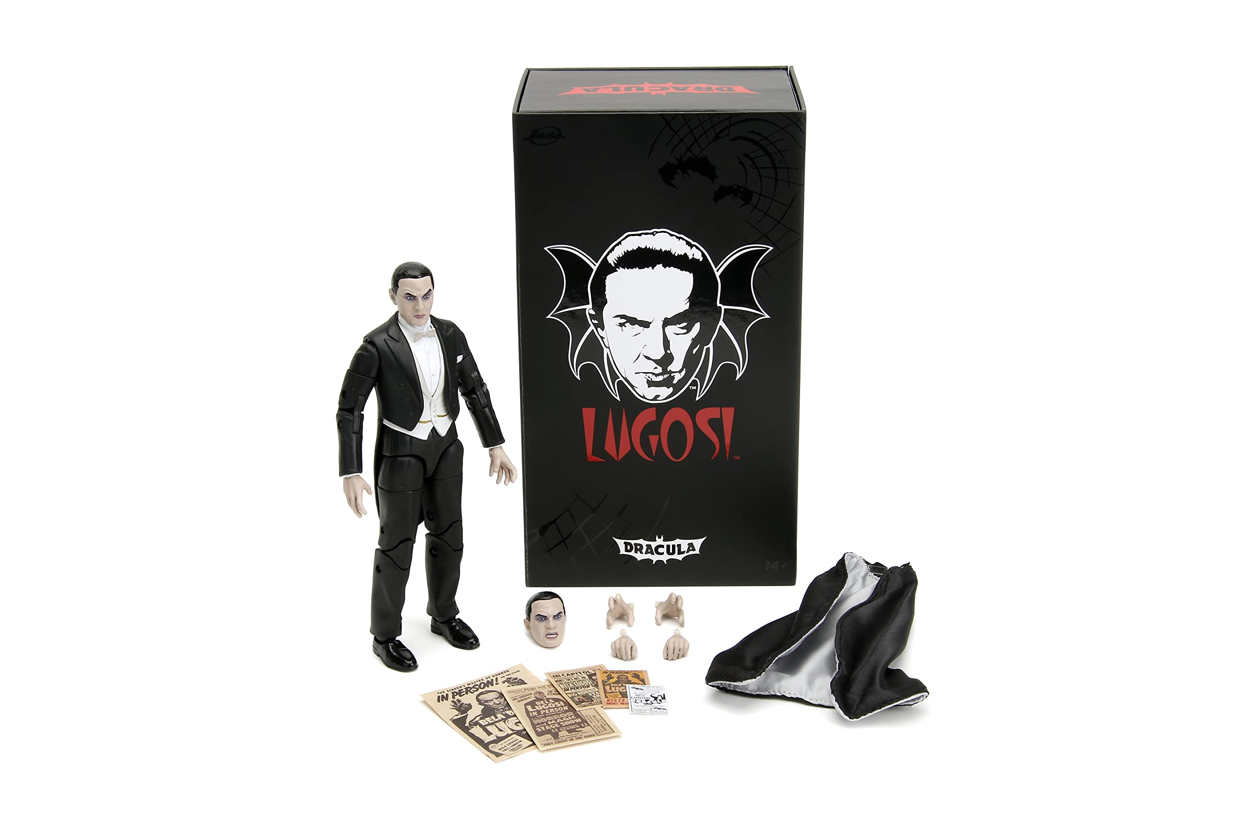 Foto 2 pulgar | Figura de Acción Jada Toys Dracula Bela Lugosi - Venta Internacional