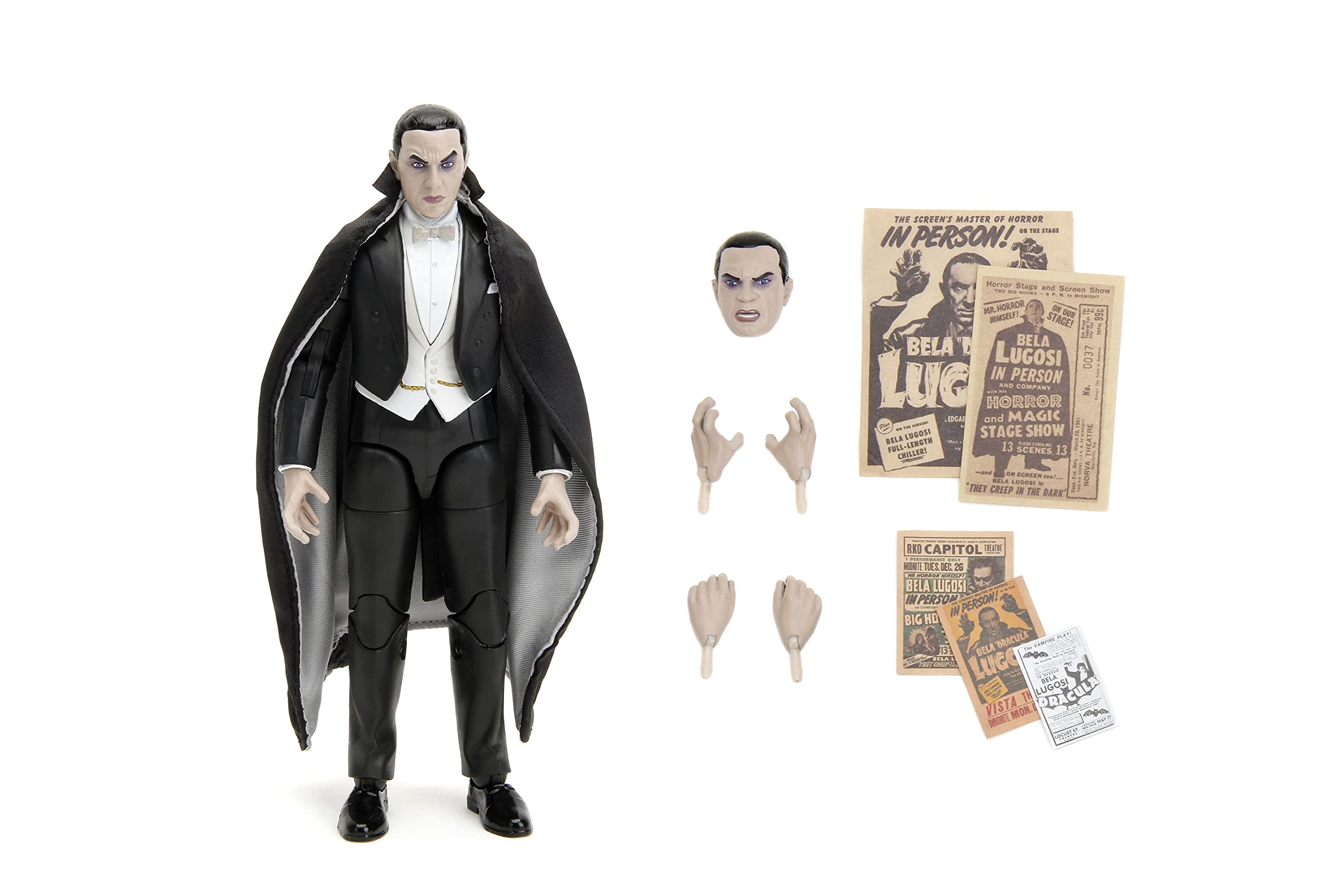 Foto 4 pulgar | Figura de Acción Jada Toys Dracula Bela Lugosi - Venta Internacional