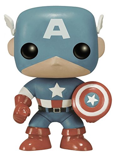 Foto 2 pulgar | Figura Funko Pop Marvel Capitán América en Tono Sepia 75 Años - Venta Internacional