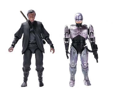 Foto 1 | Figura de Acción Hiya Toys Robocop 3 Robocop Vs Otomo 1:18 - Venta Internacional