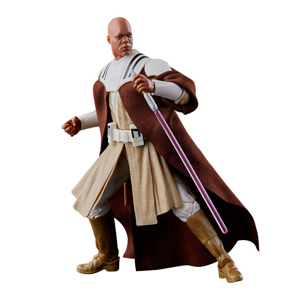 Foto 4 pulgar | Figura de Acción Star Wars The Clone Wars Mace Windu 15 cm - Venta Internacional