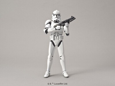 Foto 2 | Maqueta de Plástico Bandai Hobby Star Wars Clone Trooper a Escala 1/12 - Venta Internacional