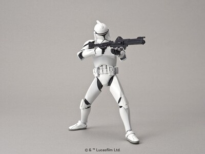 Foto 3 | Maqueta de Plástico Bandai Hobby Star Wars Clone Trooper a Escala 1/12 - Venta Internacional