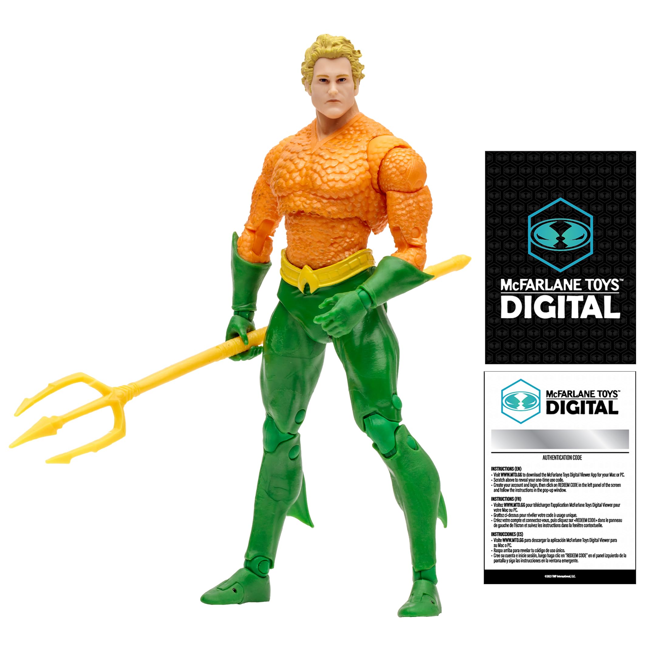 Foto 3 pulgar | Figura Mcfarlane Toys Dc Direct Dc Classics 7 Aquaman - Venta Internacional