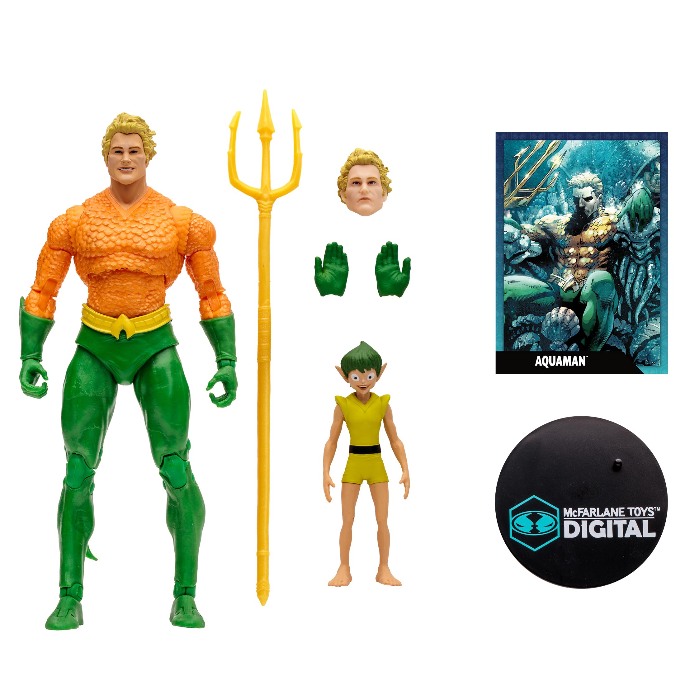 Foto 5 pulgar | Figura Mcfarlane Toys Dc Direct Dc Classics 7 Aquaman - Venta Internacional