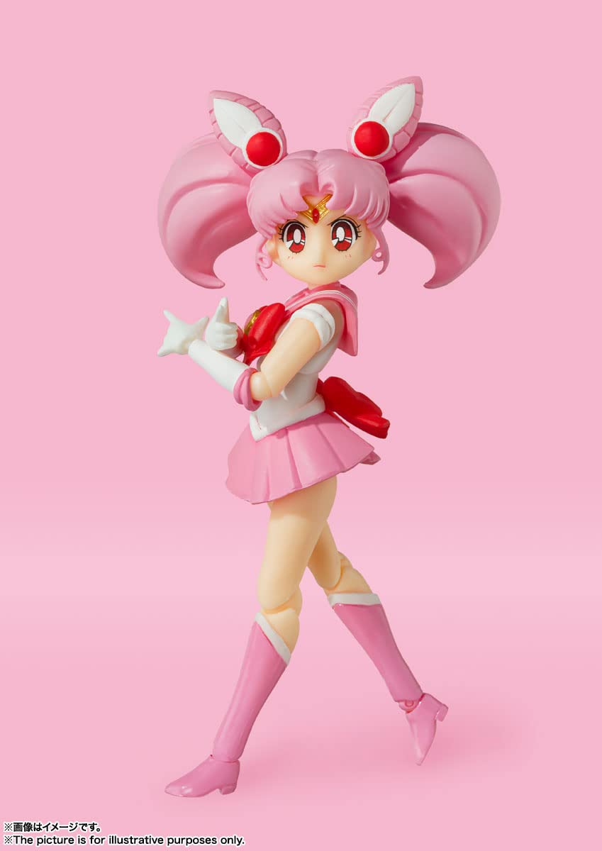 Foto 3 pulgar | Figura de Acción Tamashii Nations Sailor Chibi Moon S.H.Figuarts - Venta Internacional
