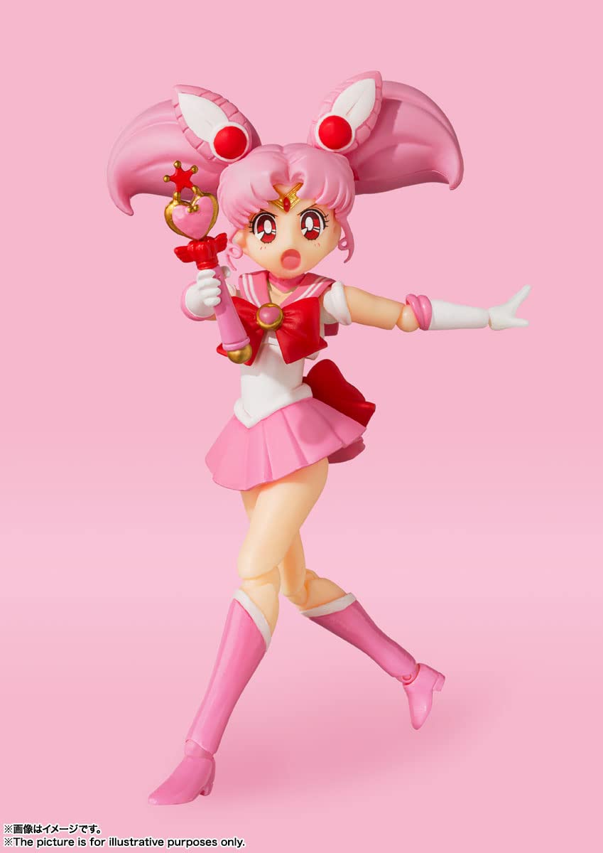 Foto 7 pulgar | Figura de Acción Tamashii Nations Sailor Chibi Moon S.H.Figuarts - Venta Internacional