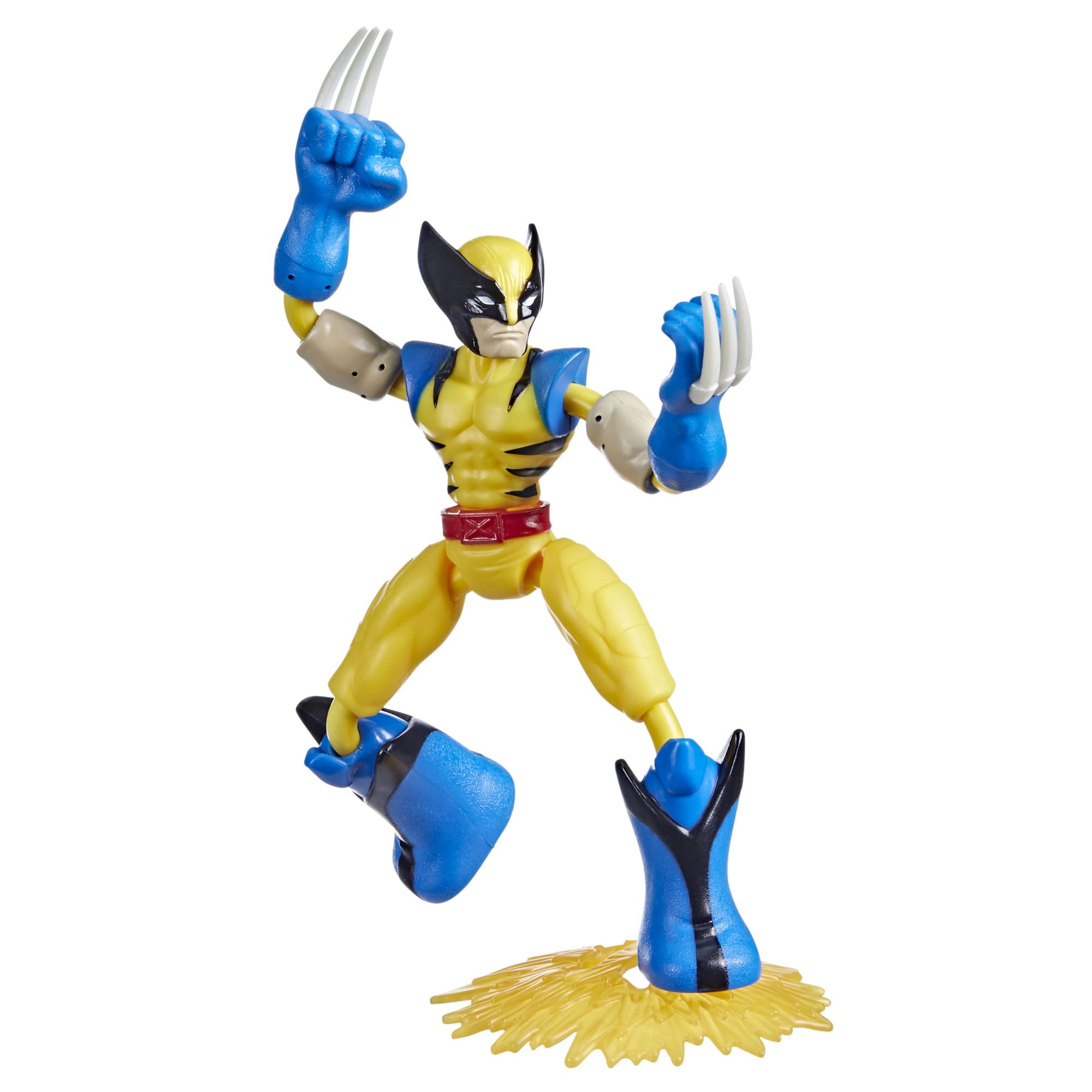 Figura De Acción Avengers Marvel Bend And Flex Wolverine- Venta Internacional