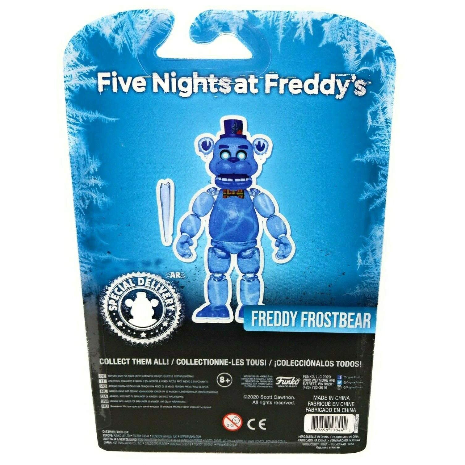 Foto 3 pulgar | Figura De Acción Five Nights At Freddy's Freddy Frostbear - Venta Internacional