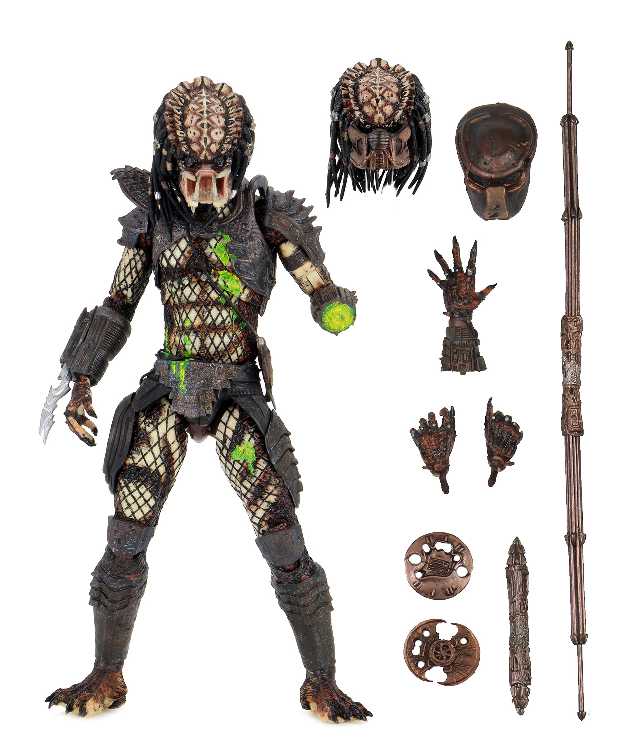 Foto 2 pulgar | Figura De Acción Neca Predator 2 Ultimate Battle Damaged 20 Cm - Venta Internacional.