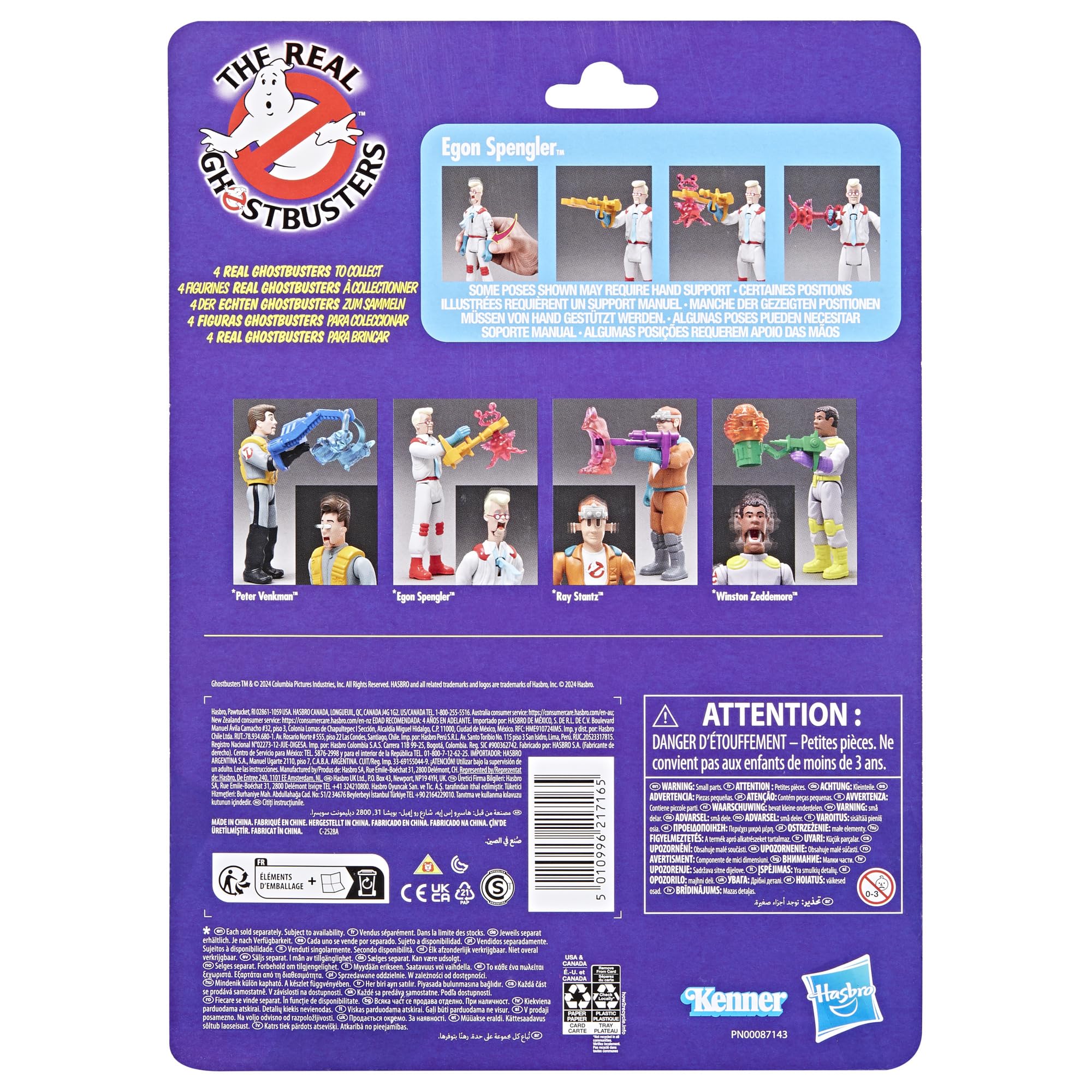 Foto 3 pulgar | Figura Los Cazafantasmas Kenner Classics Egon Spengler - Venta Internacional