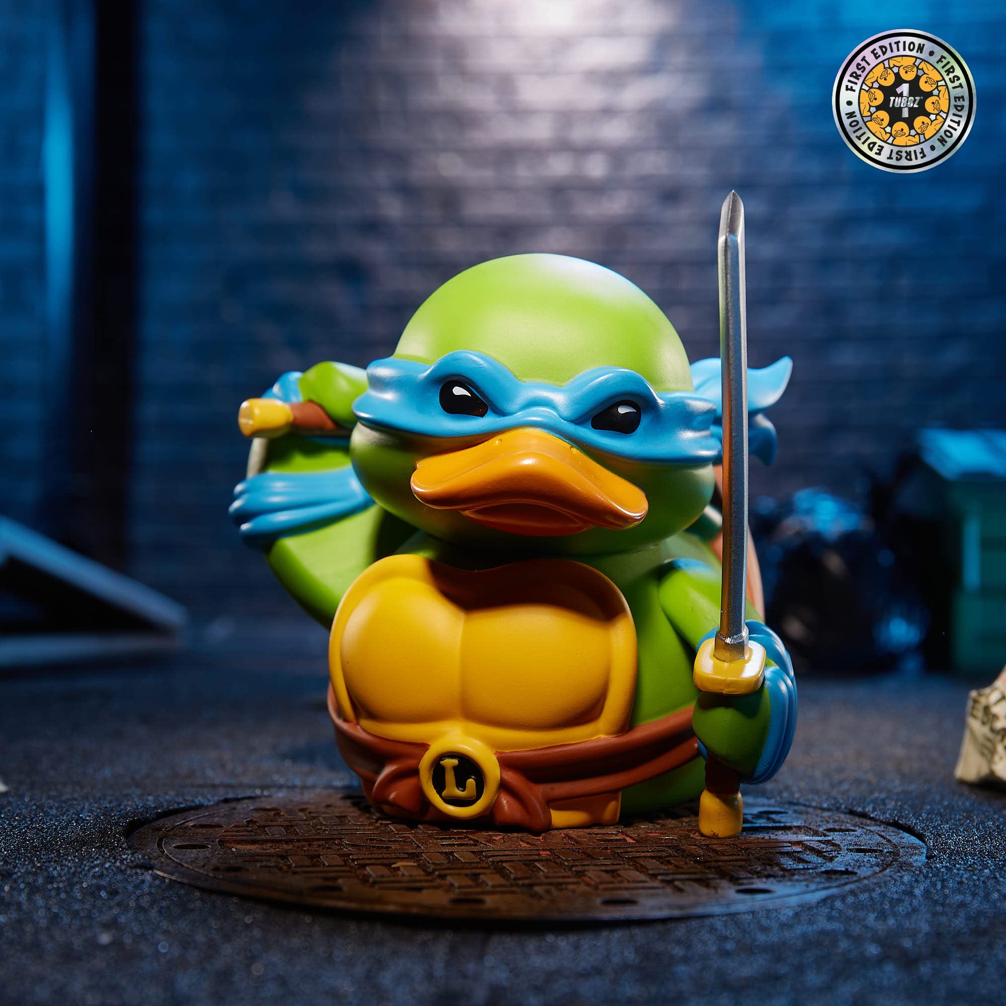 Foto 4 pulgar | Figura Coleccionable de Vinilo Con Forma de Pato de Goma Tubbz Leonardo 9 cm - Venta Internacional