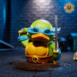 Foto 3 | Figura Coleccionable de Vinilo Con Forma de Pato de Goma Tubbz Leonardo 9 cm - Venta Internacional