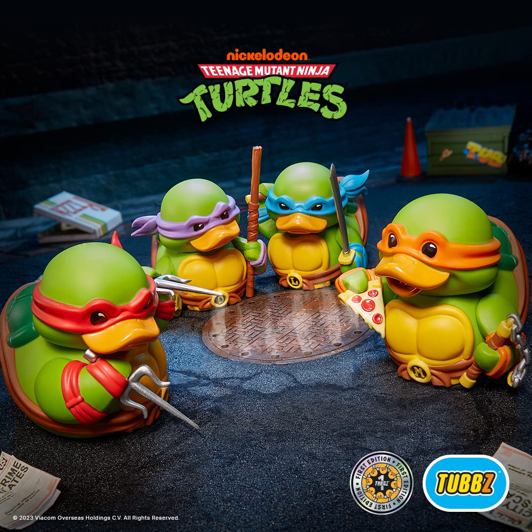 Foto 7 pulgar | Figura Coleccionable de Vinilo Con Forma de Pato de Goma Tubbz Leonardo 9 cm - Venta Internacional