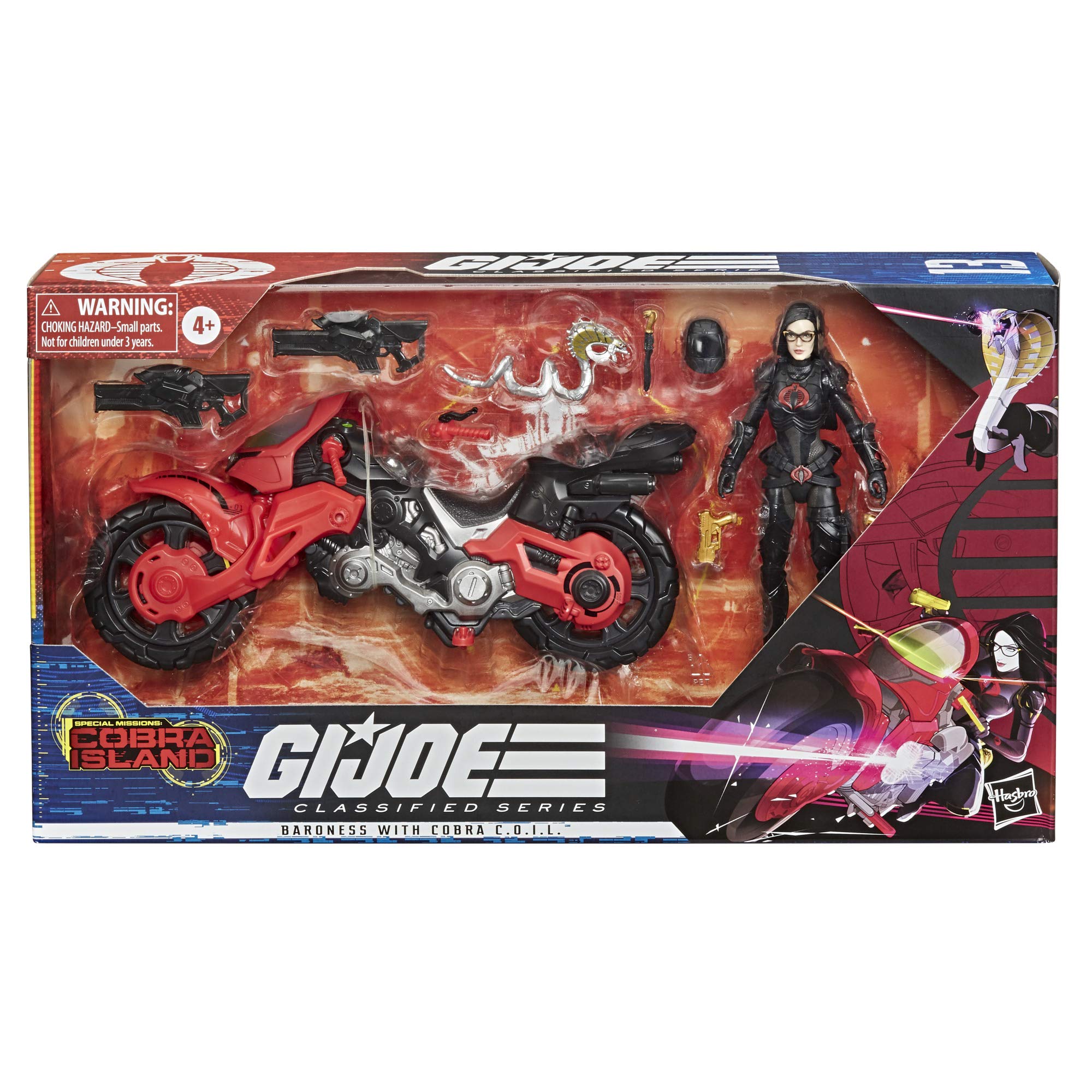 Foto 3 pulgar | Figura De Acción Hasbro G.i. Joe Classified Series Baroness- Venta Internacional