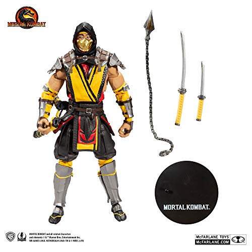 Foto 3 pulgar | Figura de Acción Mcfarlane Toys Mortal Kombat Scorpion - Venta Internacional