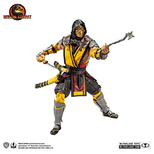 Foto 7 pulgar | Figura de Acción Mcfarlane Toys Mortal Kombat Scorpion - Venta Internacional