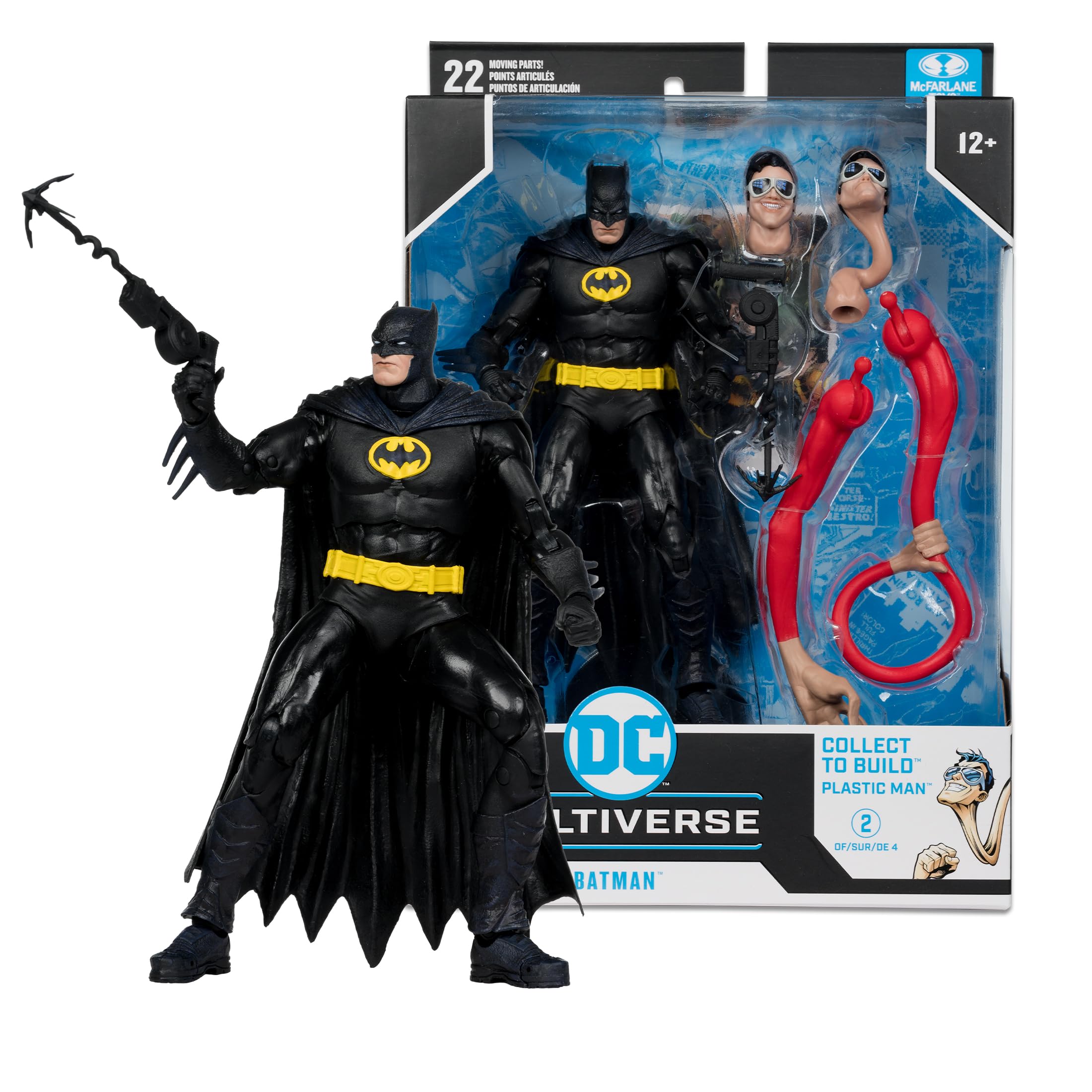 Foto 4 | Figura de Acción McFarlane Toys DC Multiverse 7 Pulgadas Batman - Venta Internacional