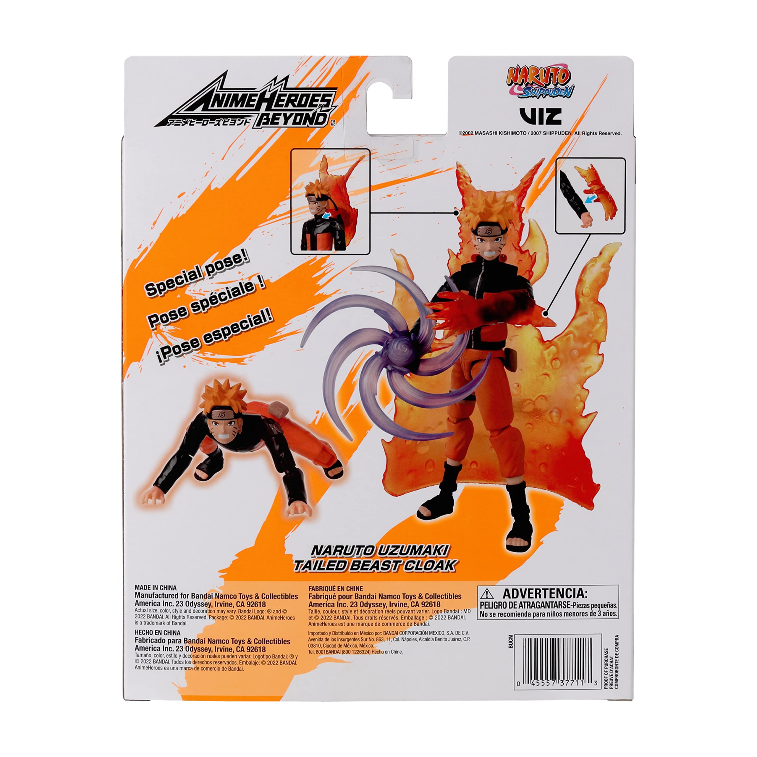 Foto 7 | Figura de Acción Anime Héroes Beyond Naruto Uzumaki - Venta Internacional