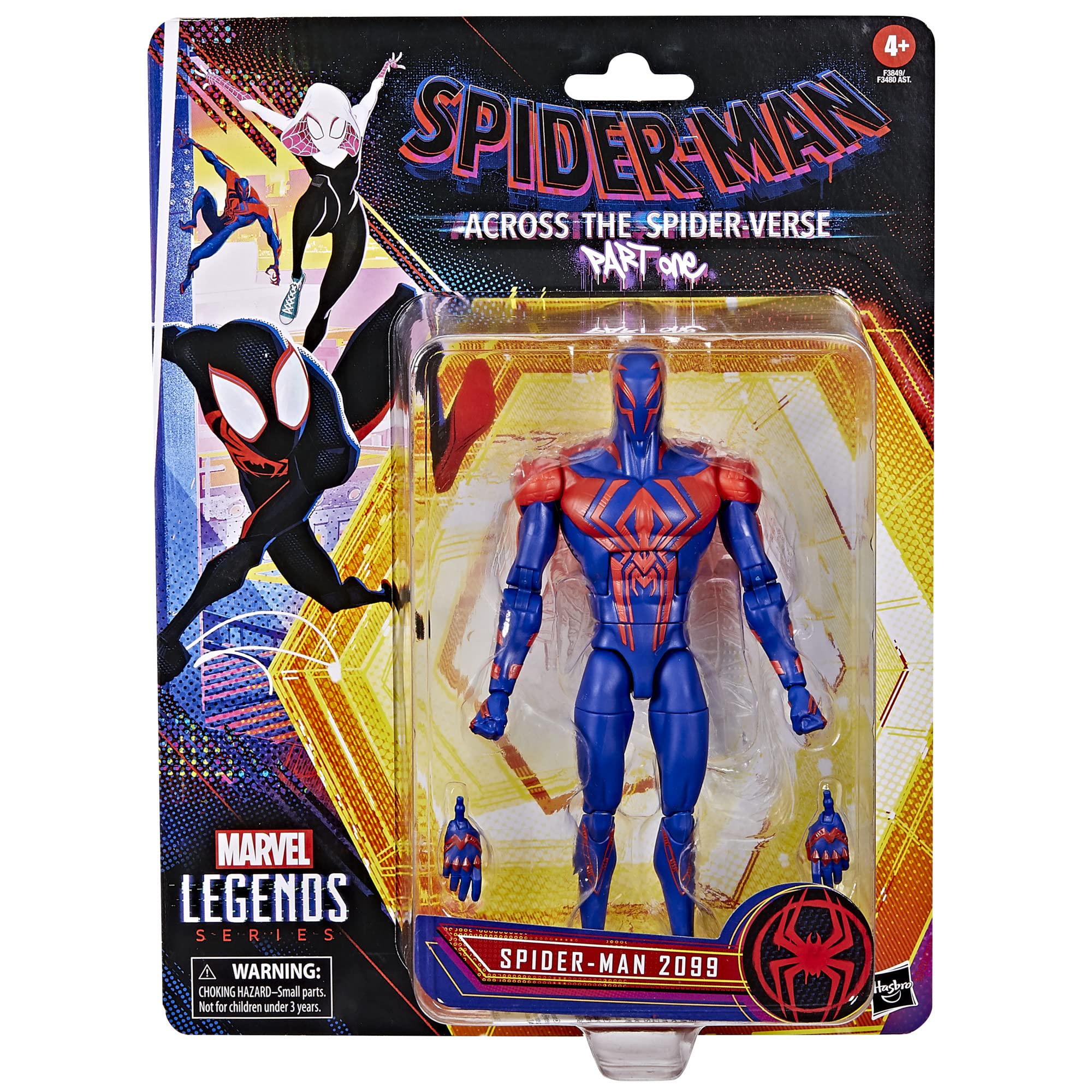 Foto 3 pulgar | Figura de Acción Marvel Legends Spider-man 2099 De 15 cm con Acc - Venta Internacional