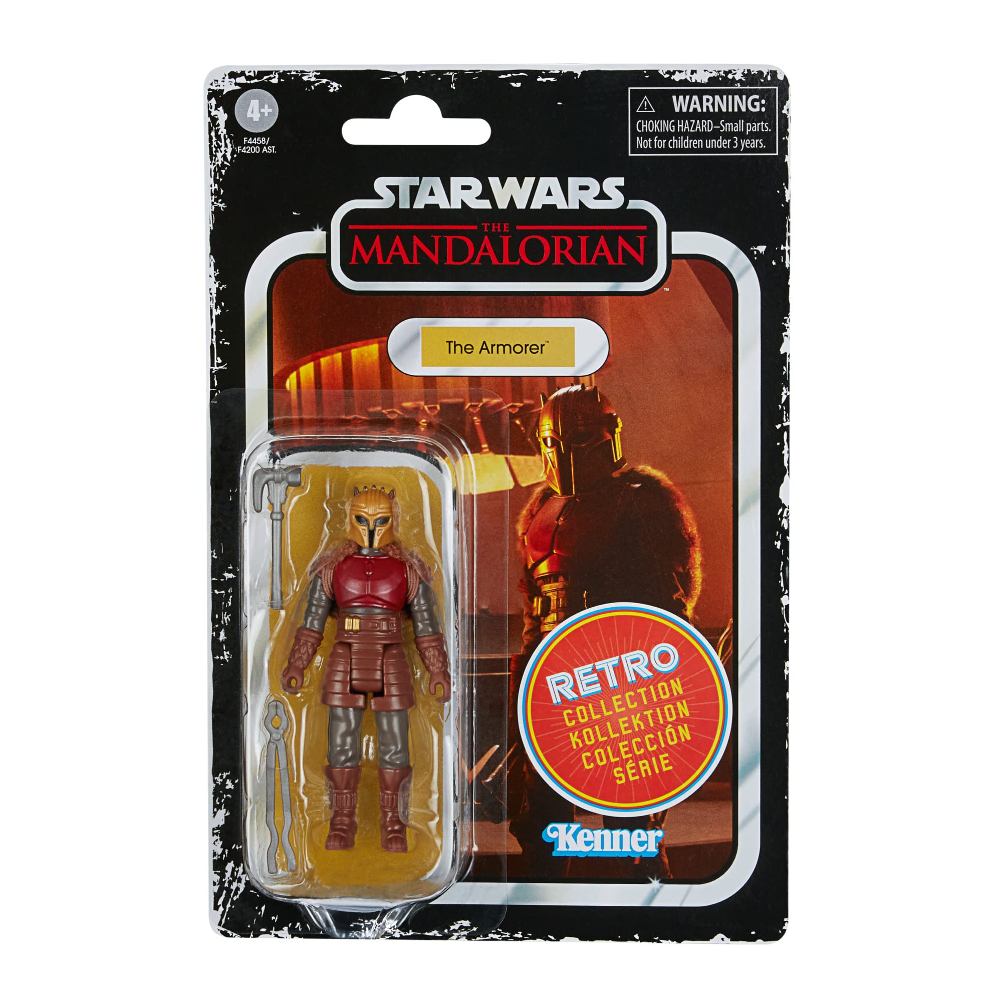 Foto 3 pulgar | Figura De Acción Star Wars Retro Collection The Armorer- Venta Internacional