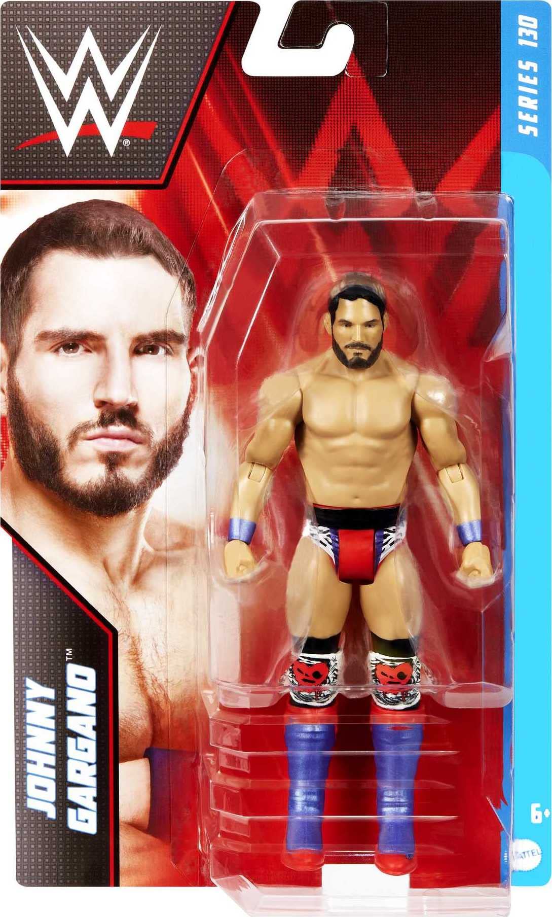 Foto 6 pulgar | Figura de Acción Mattel Wwe Johnny Gargano de 6 Pulgadas con 10 Puntos - Venta Internacional