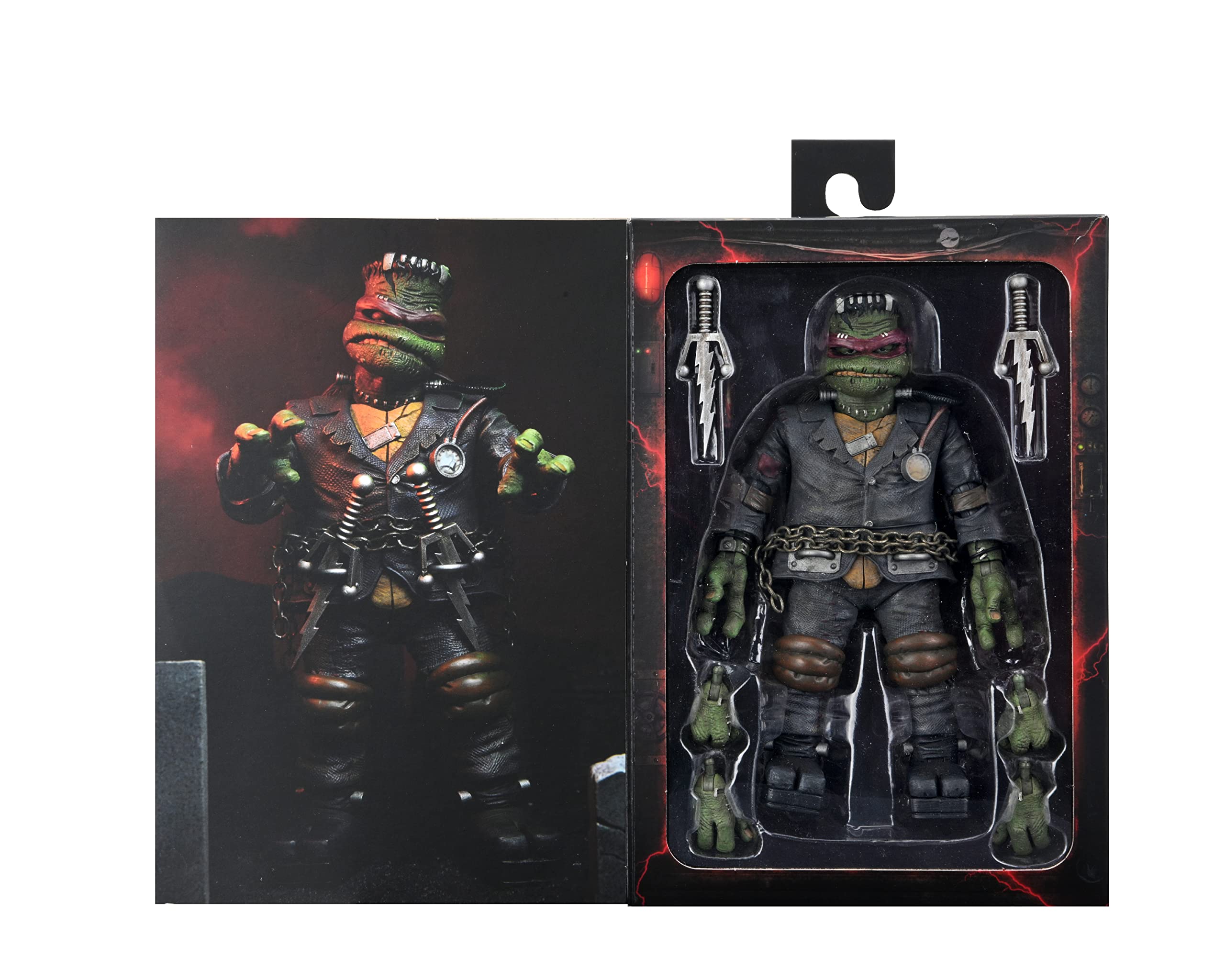 Foto 3 pulgar | Figura de Acción Neca Ultimate Raphael Como El Monstruo De Frankenstein - Venta Internacional