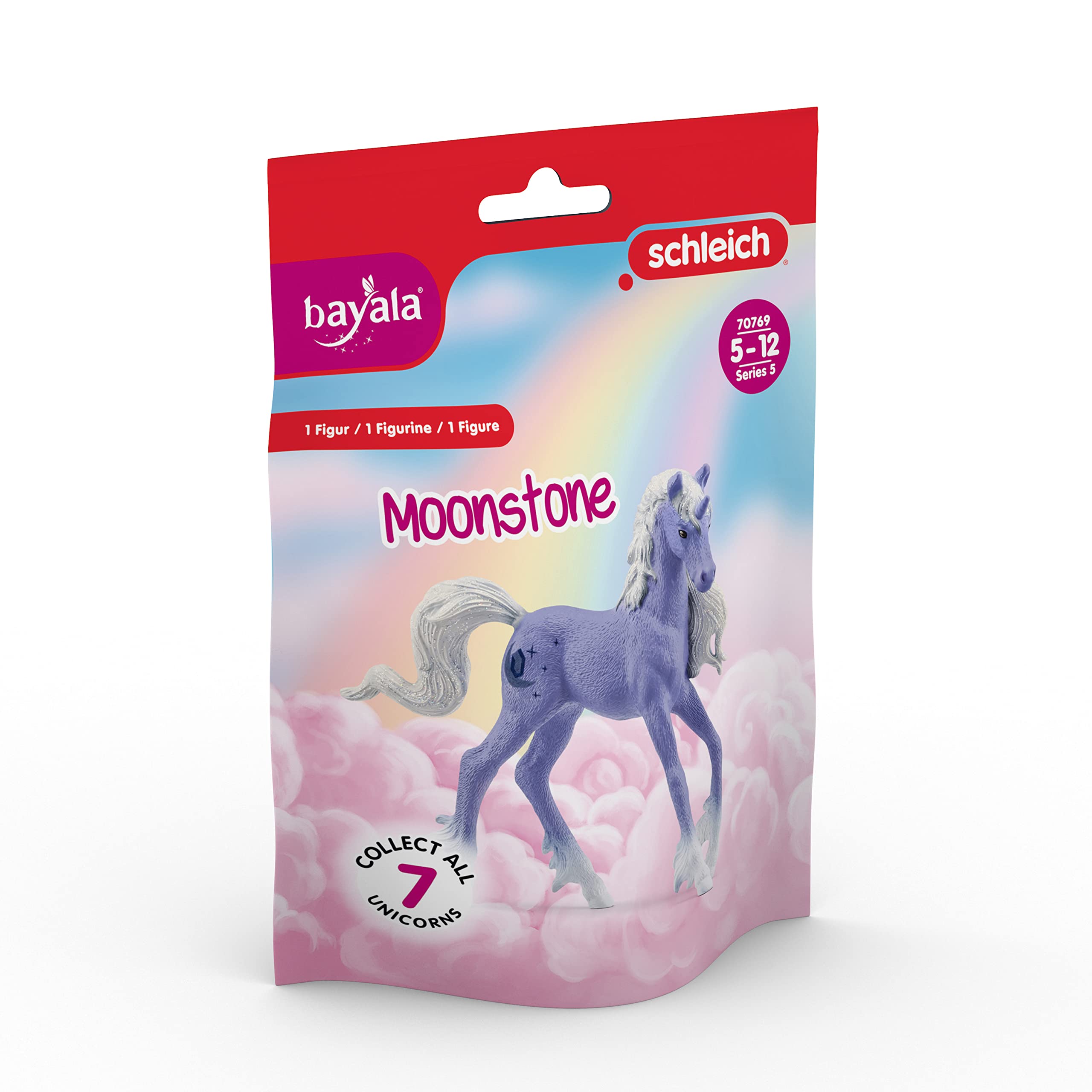Foto 4 pulgar | Figura Unicornio Toy Schleich Bayala Piedra Lunar Serie 2023 - Venta Internacional