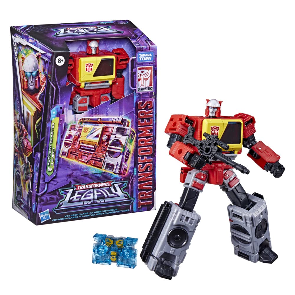 Foto 3 | Figuras de Acción Transformers Legacy Voyager Autobot Blaster & Eject - Venta Internacional