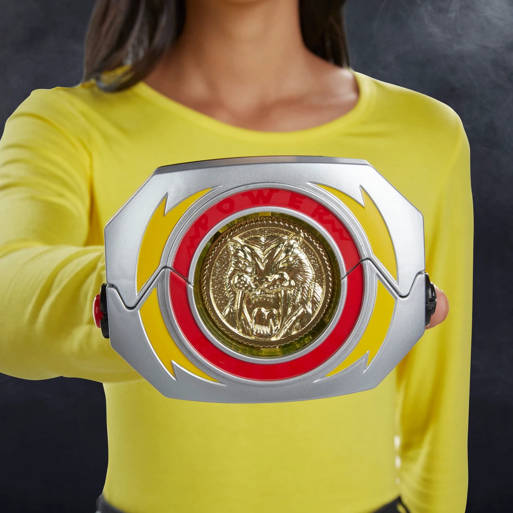 Foto 7 pulgar | Power Rangers Lightning Mighty Morphin Yellow Ranger Coleccionables - Venta Internacional