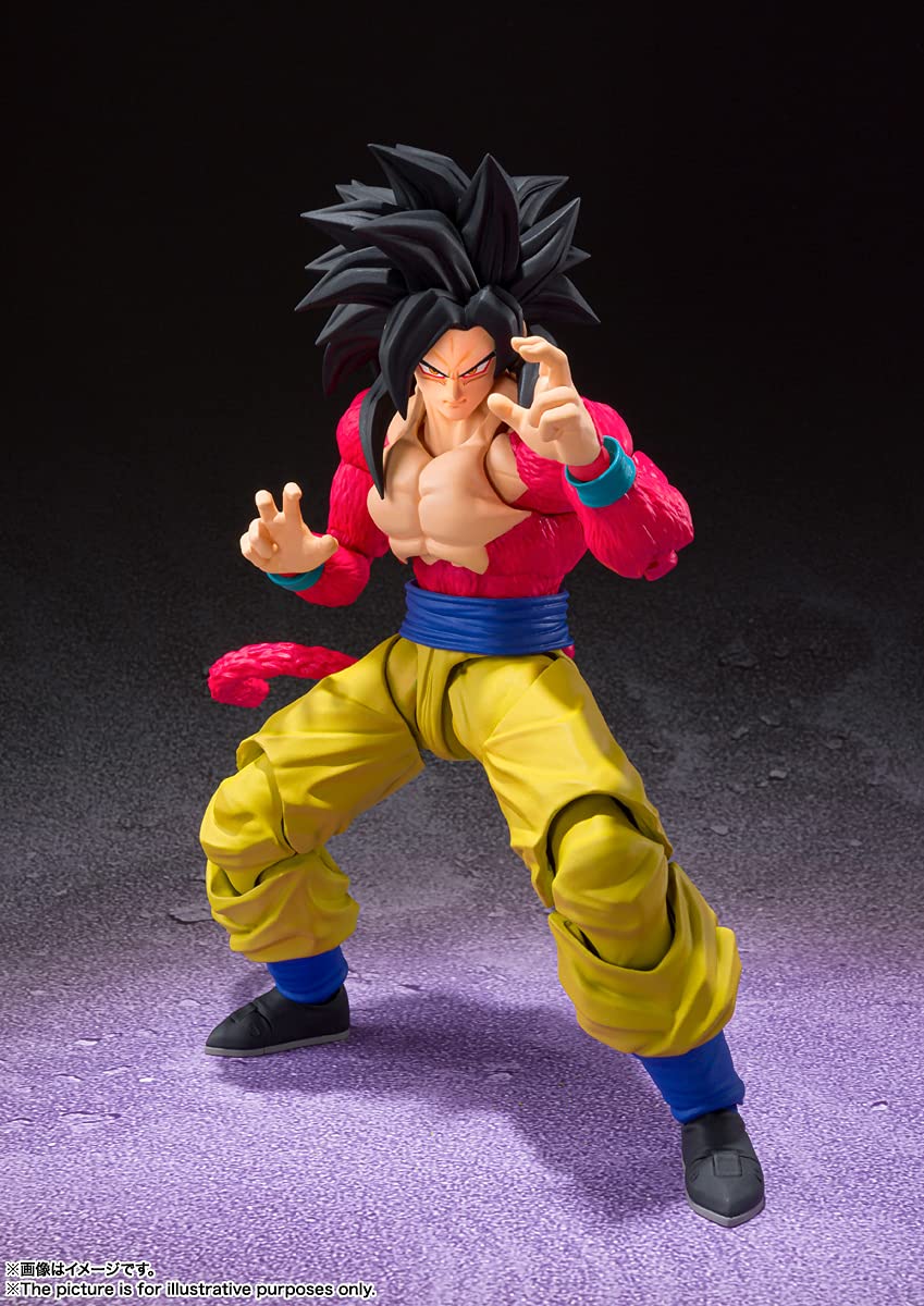 Foto 3 pulgar | Figura Tamashi Nations Dragon Ball Gt Super Saiyan 4 Son Goku - Venta Internacional