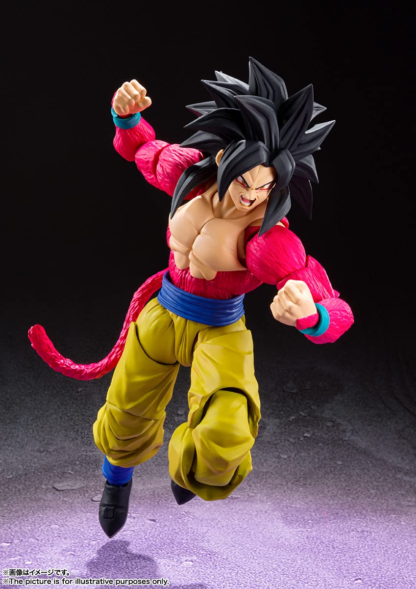 Foto 5 pulgar | Figura Tamashi Nations Dragon Ball Gt Super Saiyan 4 Son Goku - Venta Internacional