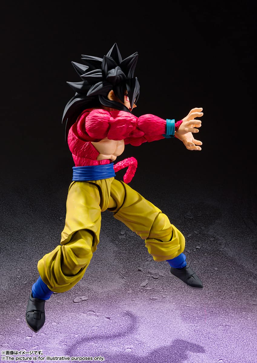 Foto 6 pulgar | Figura Tamashi Nations Dragon Ball Gt Super Saiyan 4 Son Goku - Venta Internacional