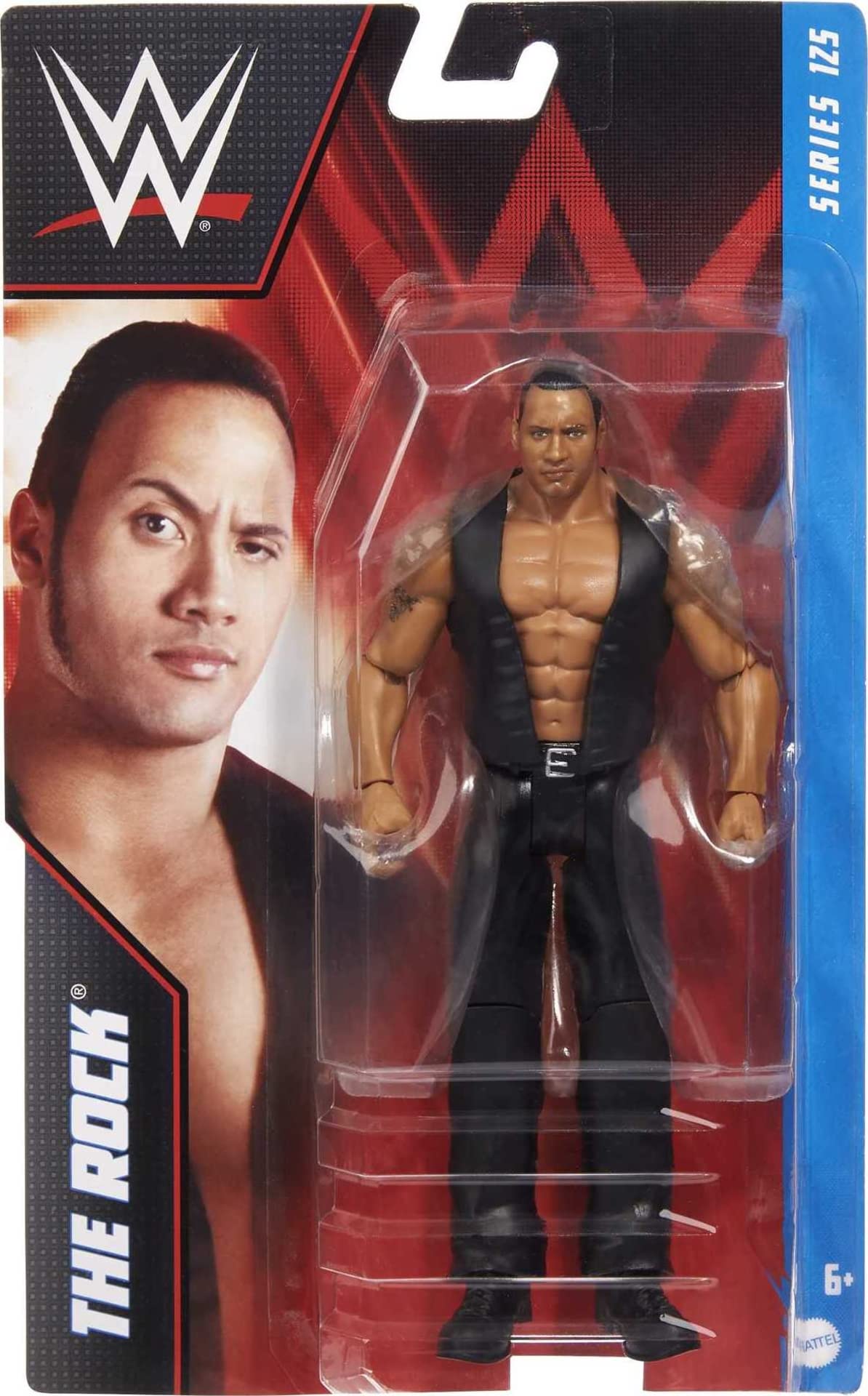 Foto 6 pulgar | Figura de Acción Mattel Wwe Basic Posable Coleccionable de 6 Pulgadas - Venta Internacional