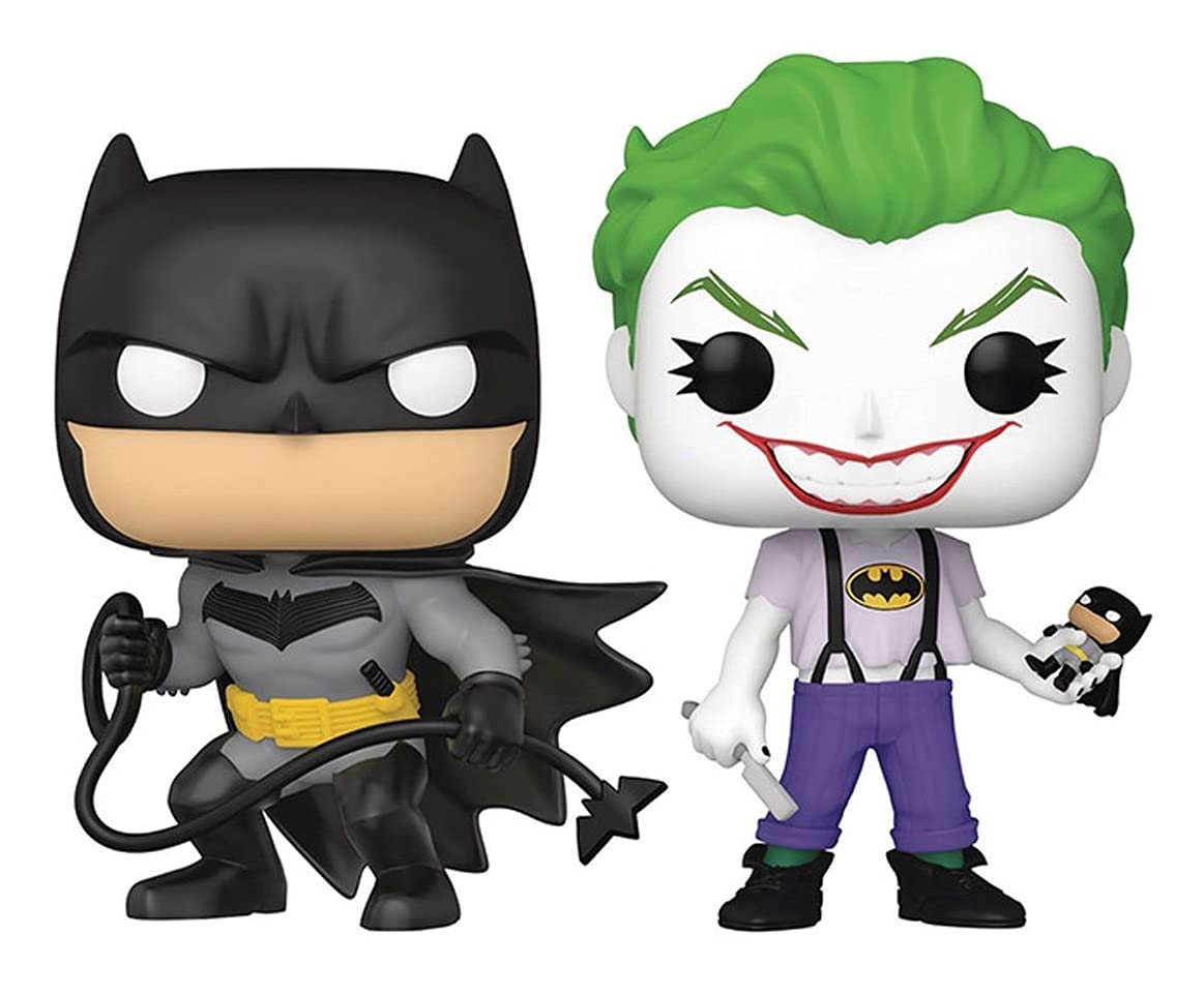 Foto 2 pulgar | Pack de 2 Figuras de Vinilo Funko Pop! Batman Caballero Blanco De Dc Héroes - Venta Internacional