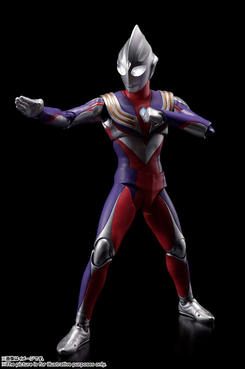 Foto 4 pulgar | Figura de Acción Tamashii Nations Ultraman Tiga Multi Type - Venta Internacional
