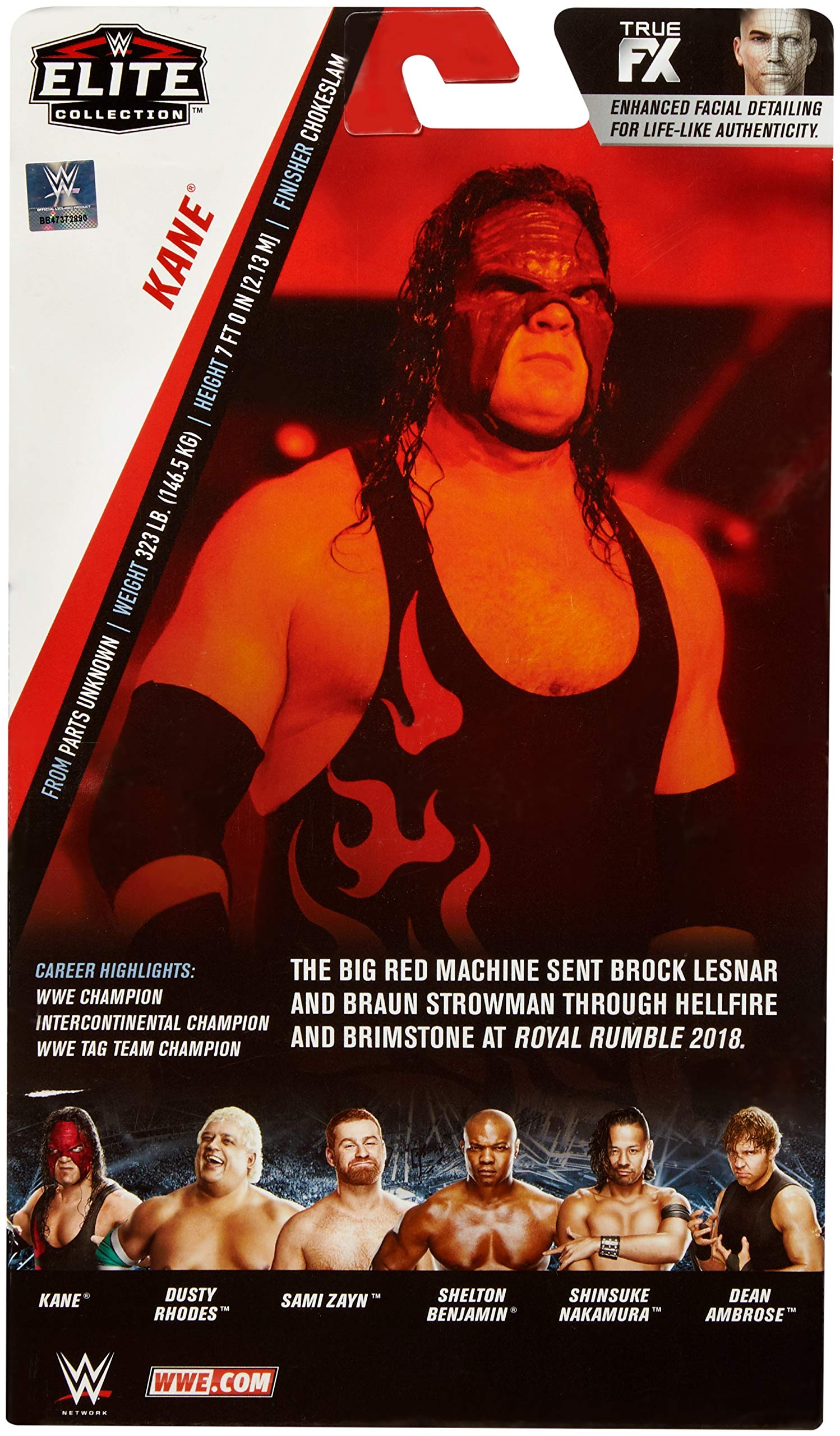 Foto 5 | Figura de Acción WWE Kane Elite Collection - Venta Internacional