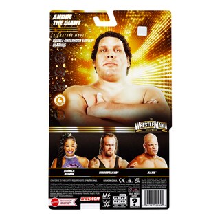 Foto 6 | Figura de Acción Mattel Wwe Wrestlemania André El Gigante - Venta Internacional
